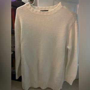 ZARA white knit sweater 🤍🤍🤍